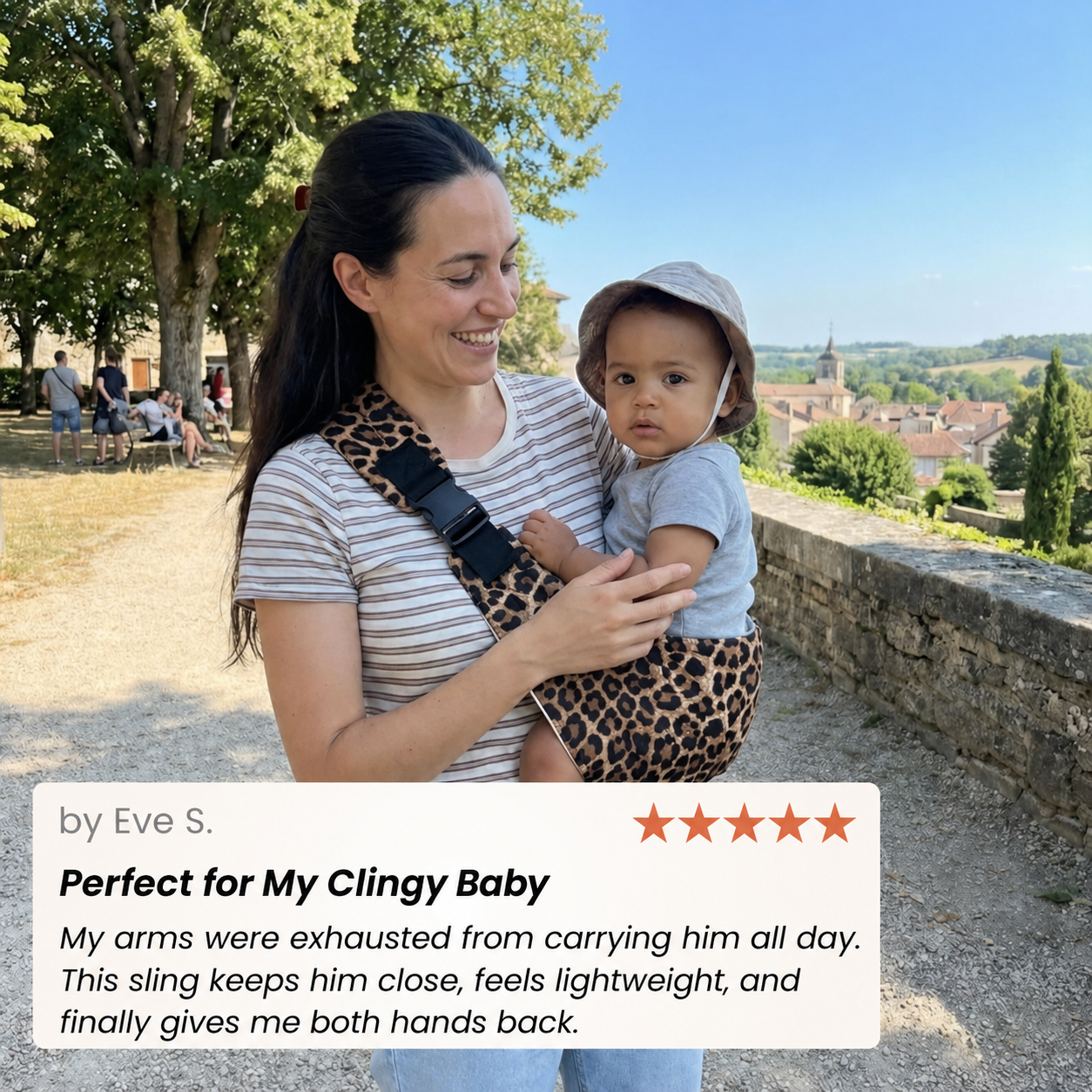 Sizura™ The Shoulder Baby Carrier