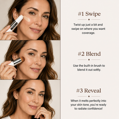Sizura™ Color-Changing Foundation Stick