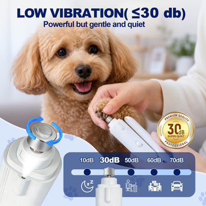 PawsLynn™ SafeTrim  2-in-1 LED Nail Clipper & Grinder