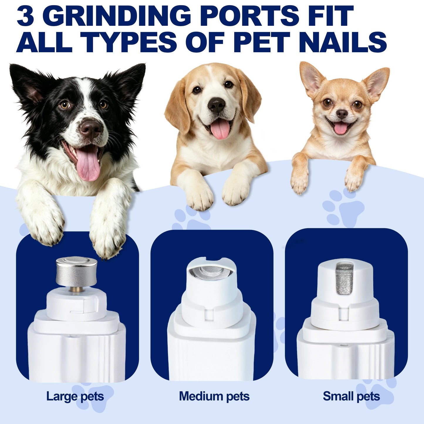 PawsLynn™ SafeTrim  2-in-1 LED Nail Clipper & Grinder