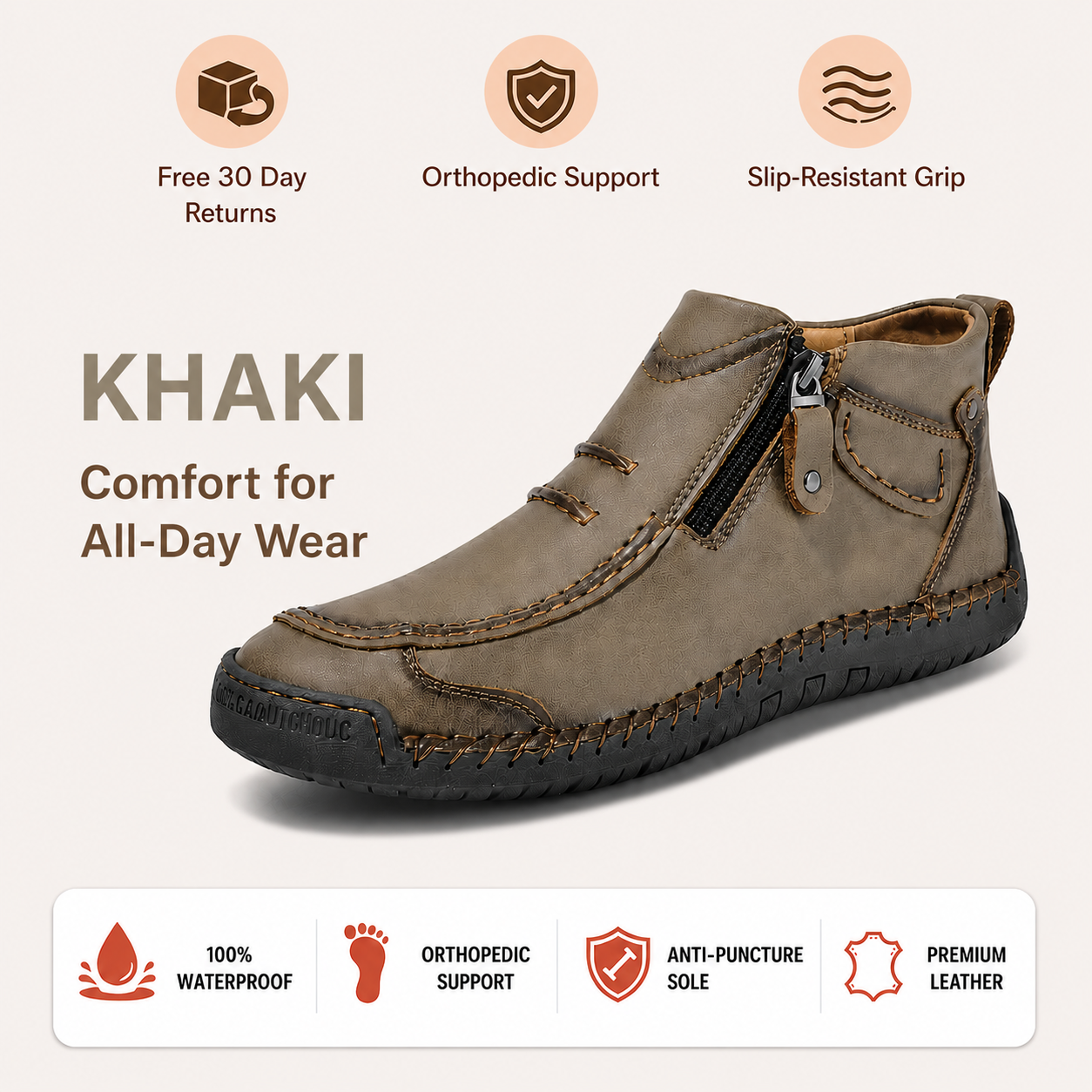 Men’s Handmade Leather Boots