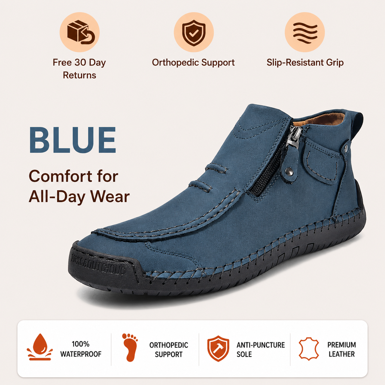 Men’s Handmade Leather Boots