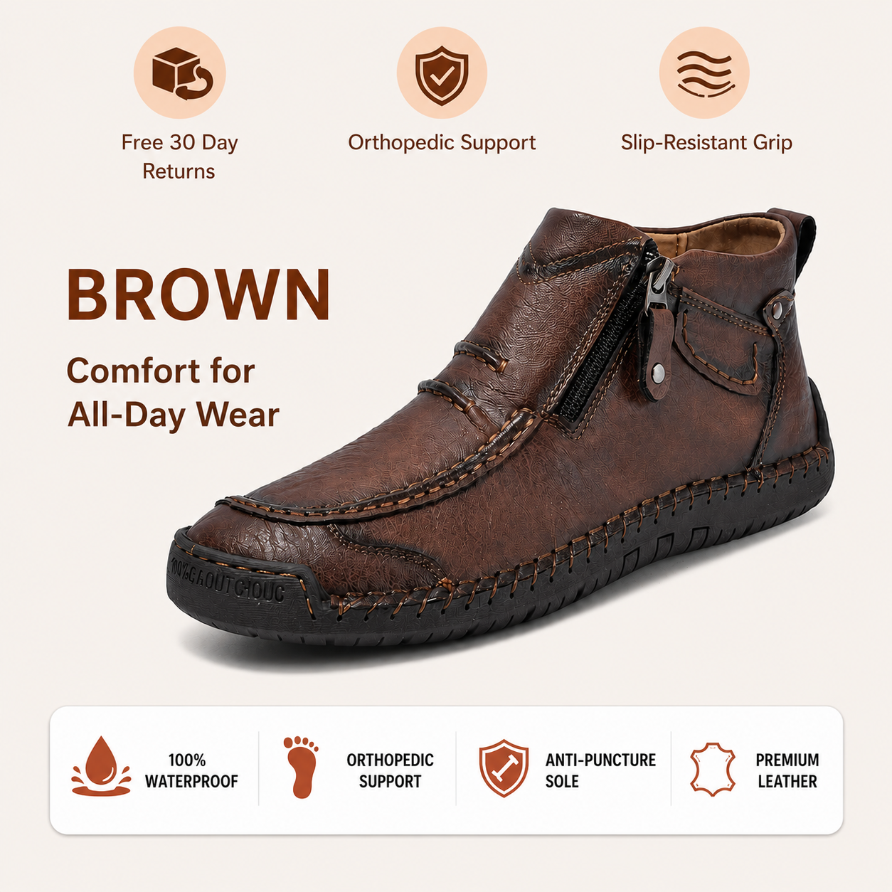 Men’s Handmade Leather Boots