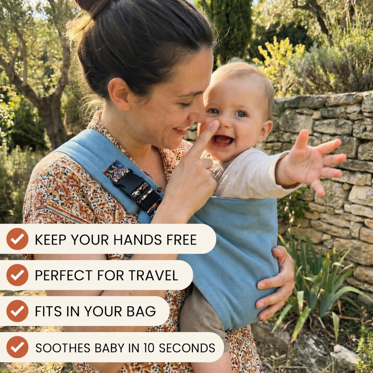 Sizura™ The Shoulder Baby Carrier